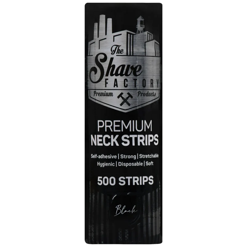 The shave factory Carta da collo nera — Neckpaper