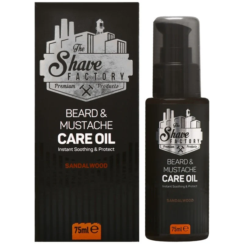 The Shave Factory Olio da barba al sandalo 75 ml — Olio barba