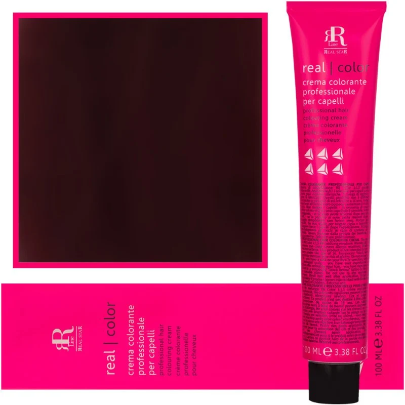 Rr Line 5.55 Castano chiaro mogano intenso 100ml — Tinta permanente capelli