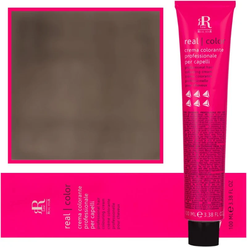 RR Line 7.01 Biondo cenere naturale 100ml — Tinta permanente capelli