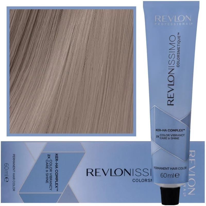 Revlon Revlonissimo Colorsmetique 9.21 Biondo chiarissimo cenere iridescente 60ml — Tinta per capelli