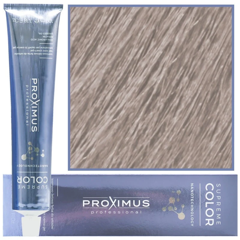 Proximus Supreme Color Nanotechnology Biondo platino violetto castano chiarissimo 100ml — Tinta per capelli