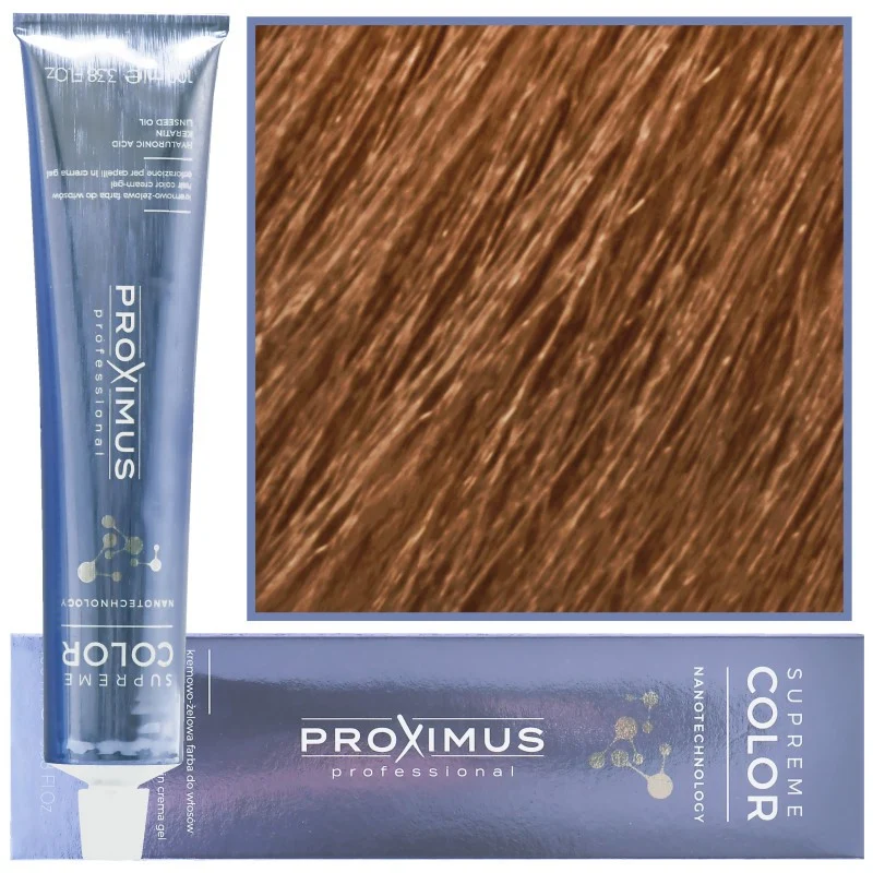 Proximus Supreme Color Nanotechnology Biondo rame cenere chiarissimo 100ml — Tinta per capelli