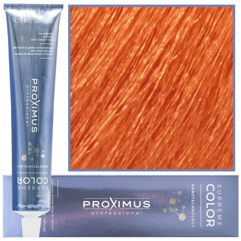 Proximus Supreme Color Nanotechnology Biondo ramato rossiccio chiarissimo 100ml — Tinta per capelli