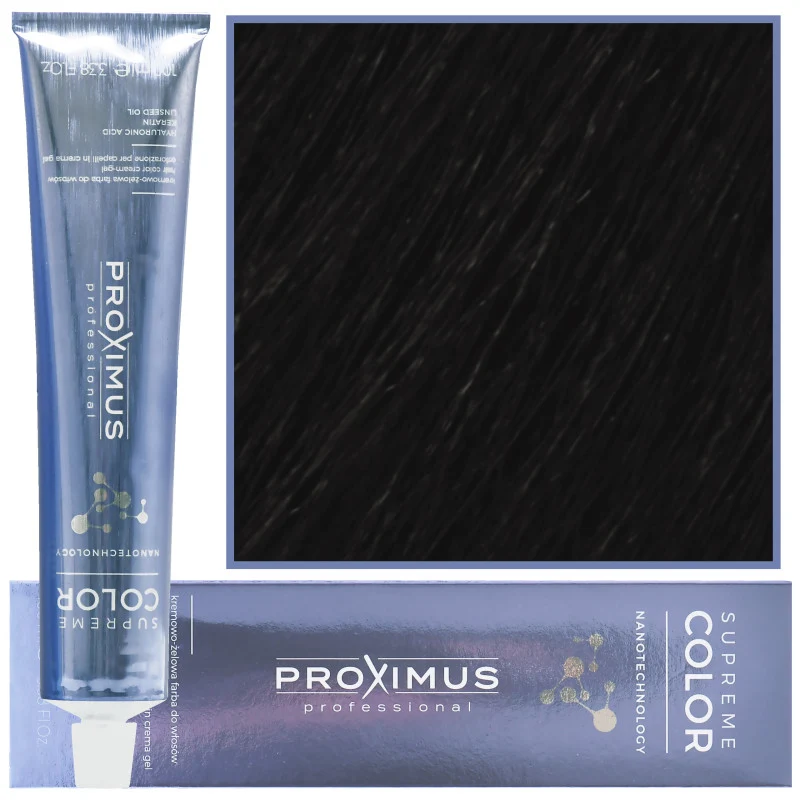 Proximus Supreme Color Nanotechnology 1 Nero 100 ml — Tinta capelli