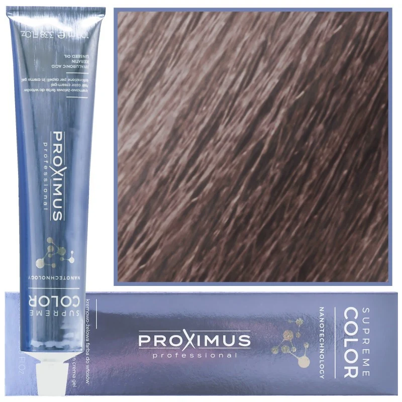 Proximus Supreme Color Nanotechnology 11,71 Biondo cenere sabbia 100 ml — Tinta capelli