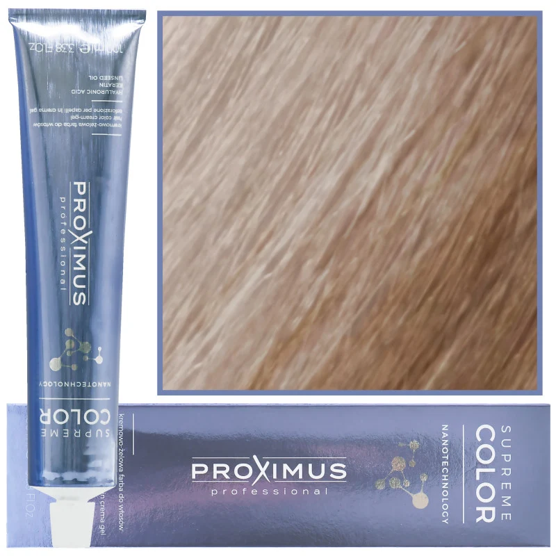 Proximus Supreme Color Nanotechnology 11,23 Biondo perlato beige 100 ml — Tinta capelli