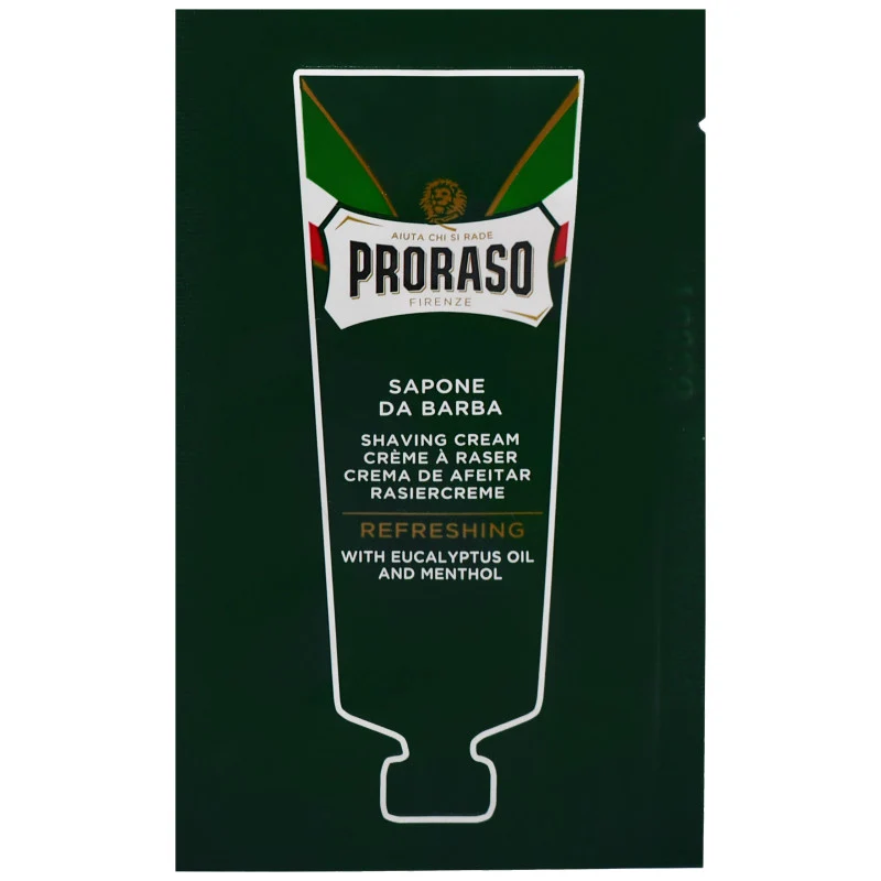 Proraso Crema Barba Rinfrescante 4ml — Crema da barba