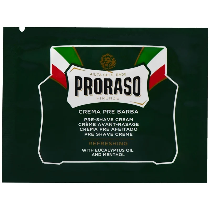 Proraso Crema Pre-Barba Rinfrescante 4ml — Crema pre-barba