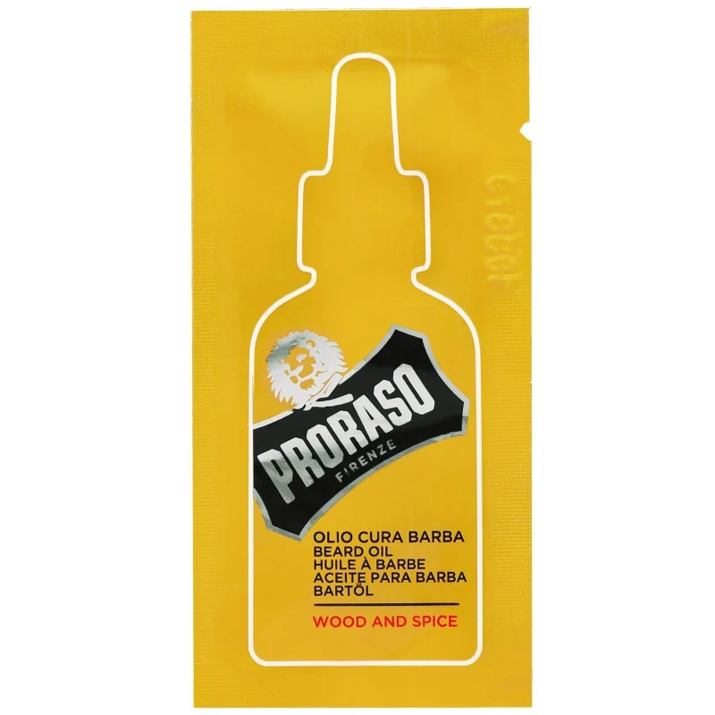 Proraso Olio Barba Legno e Spezie 3ml — Olio da barba