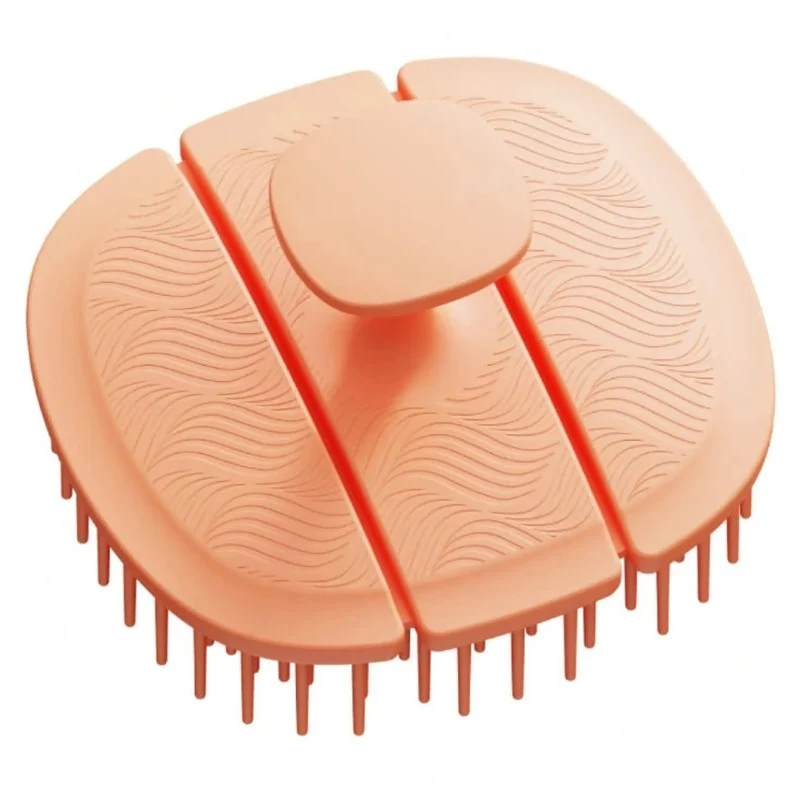 Ponik's Blackomb BlissBrush DS309 Massaggiatore antibatterico arancione — Massaggiatore per capelli