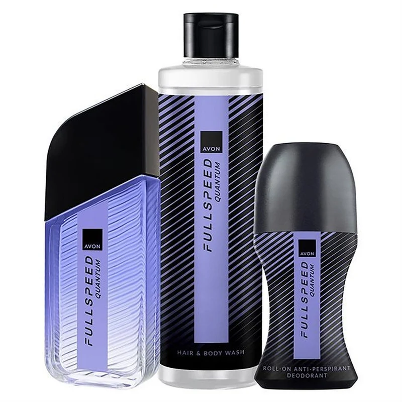 Avon Set regalo Full Speed Quantum — Set/Cofanetto