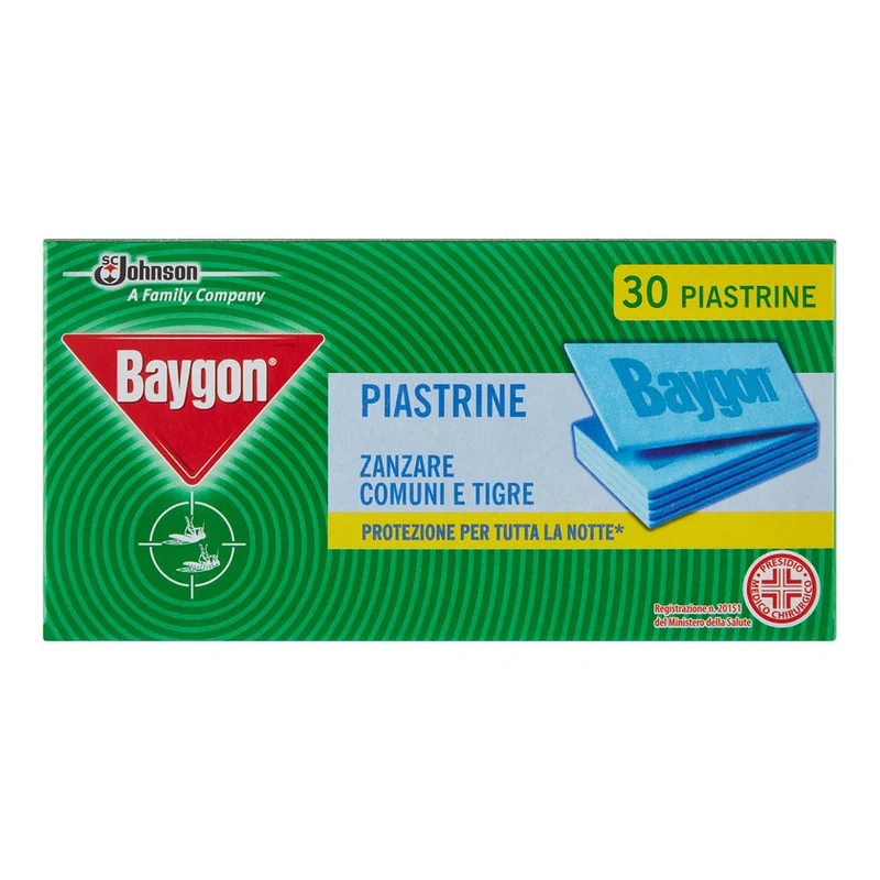 Baygon Piastrine x 30 — Insetticida