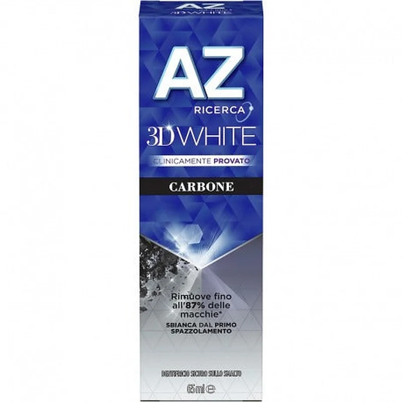 AZ Dentifricio 3D White Carbone 65 ml — Dentifricio