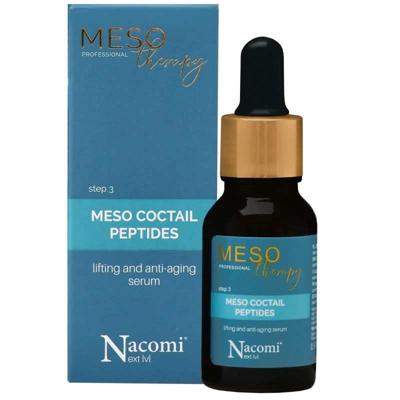Nacomi Siero Meso Cocktail Peptides 15ml — Siero viso