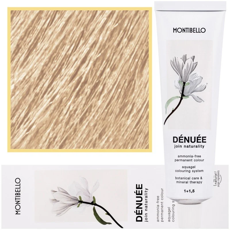 Montibello Denuee 10,32 Biondo chiaro oro perla 60 ml — Tinta per capelli