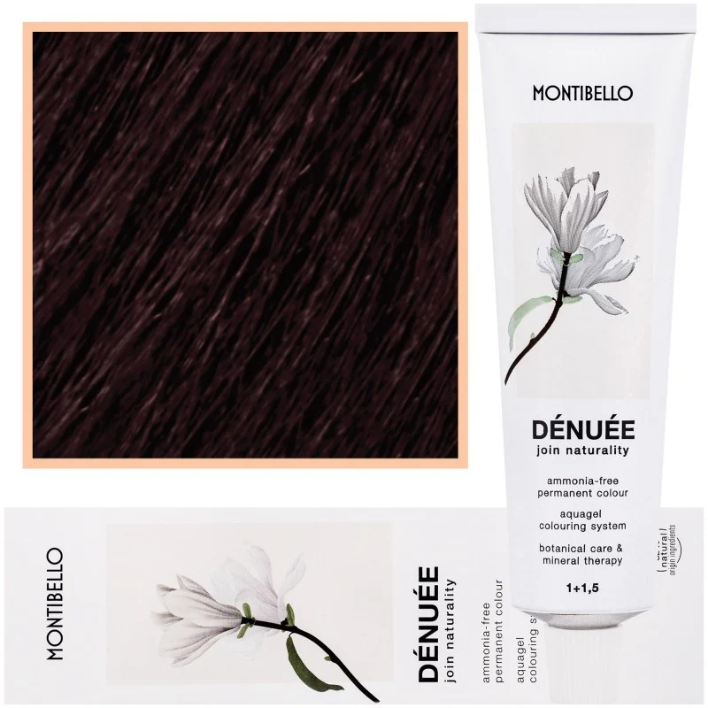 Montibello Denuee 3,60 Castano Scuro Naturale 60ml — Tintura per capelli