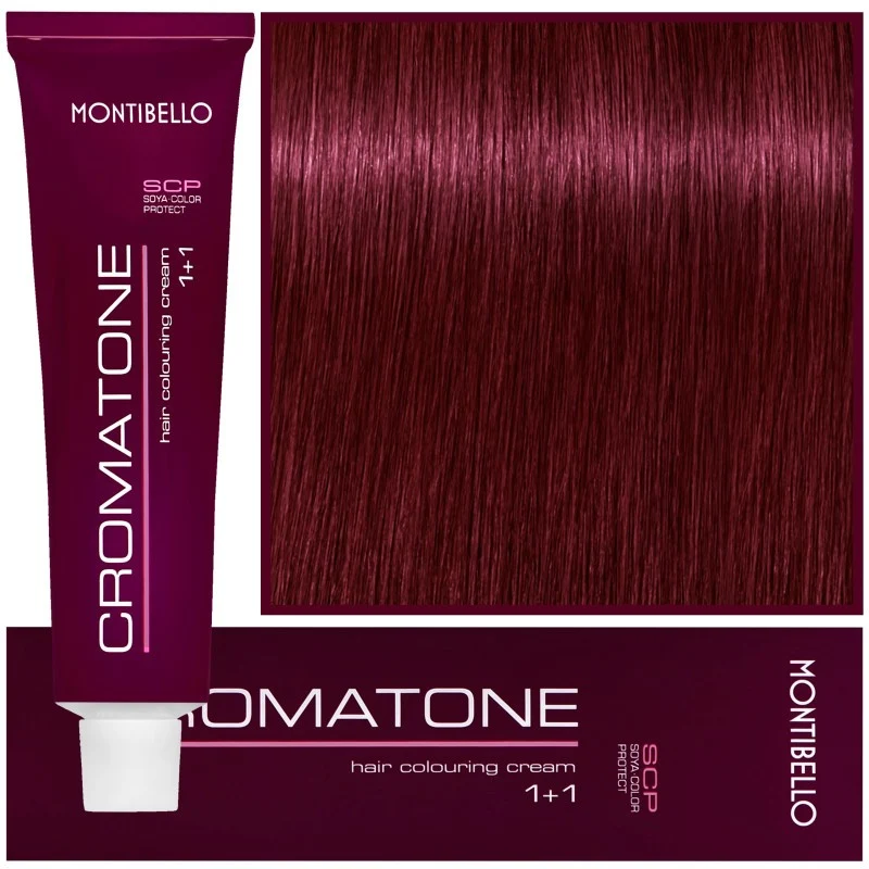Montibello Cromatone 7,77 Biondo Rosso Medio Intenso 60ml — Tintura per capelli