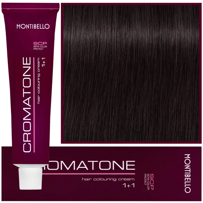 Montibello Cromatone 4,61 Castano medio cenere 60ml — Tinta per capelli