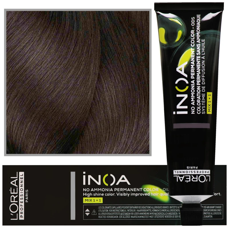 L'Oréal Inoa 60ml 5 Castano chiaro — Tinta per capelli