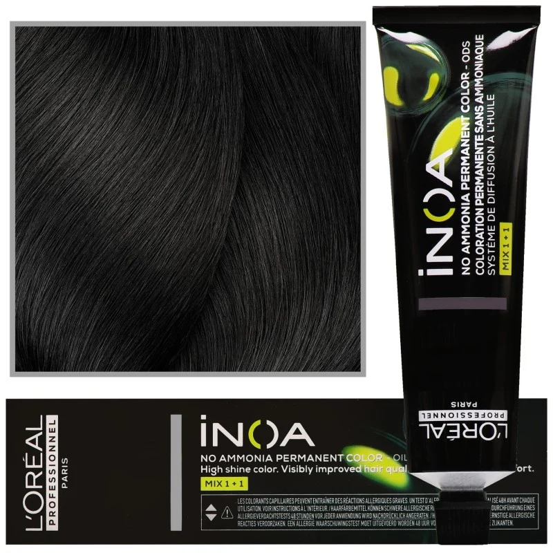 L'Oréal Inoa 60ml 4.0 Castano Scuro — Tinta per capelli