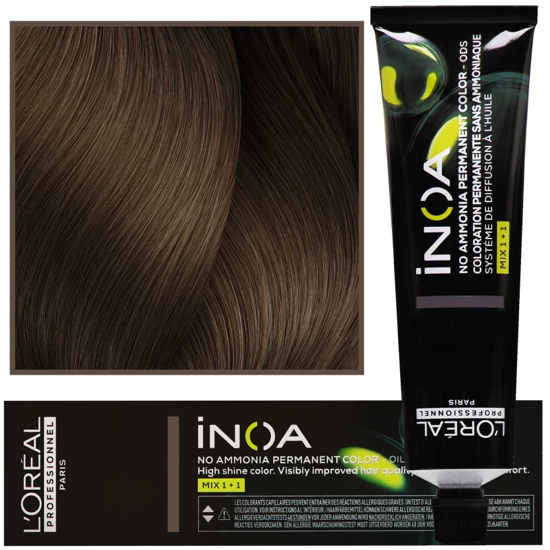 L'Oréal Inoa 60ml 7.23 Biondo Dorato Iridescente — Tinta per capelli