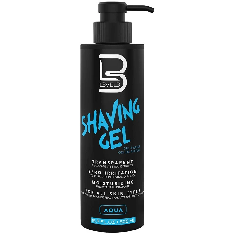 Level3 Gel da barba Aqua 500 ml — Gel barba