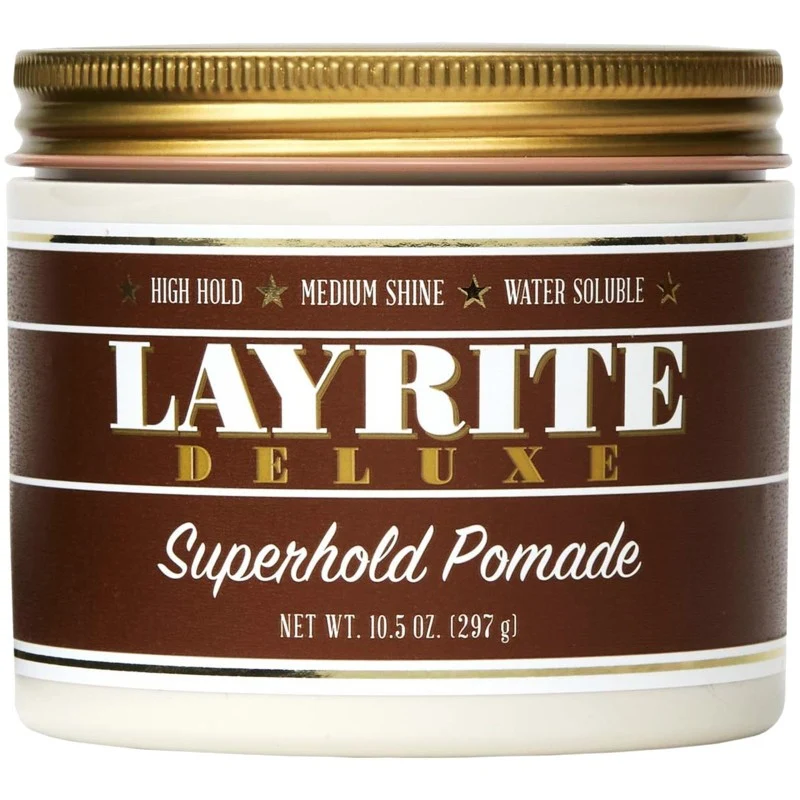 Layrite Superhold Pomade 297 g — Pomata Modellante