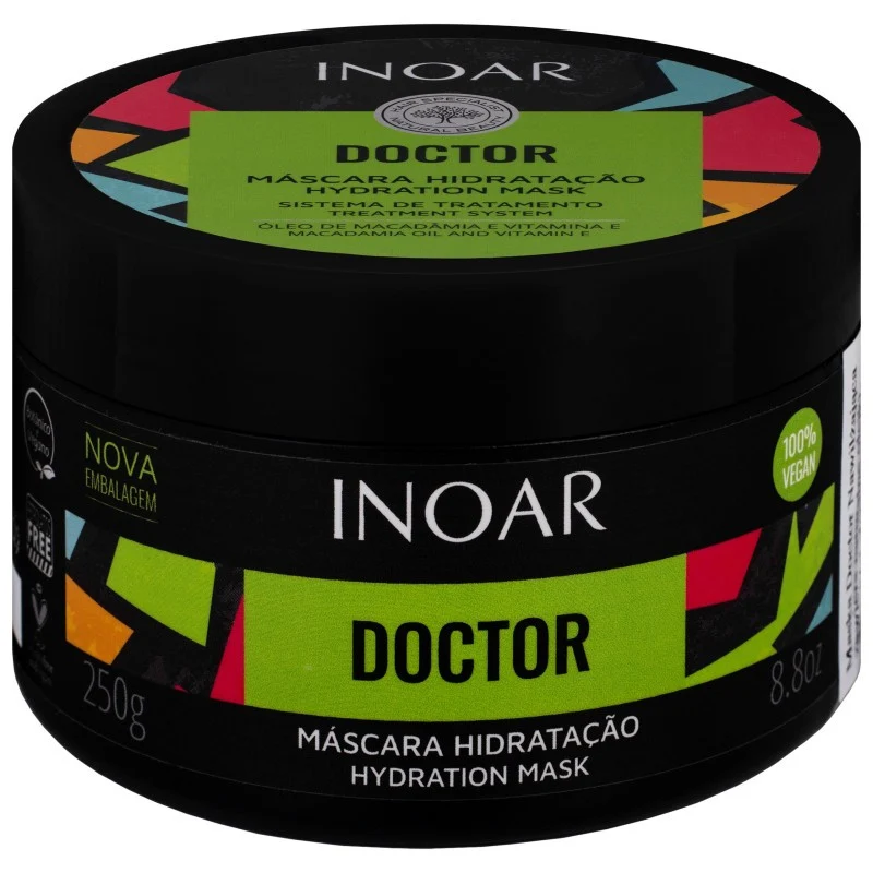 Inoar Doctor Maschera idratante 250g — Maschera capelli