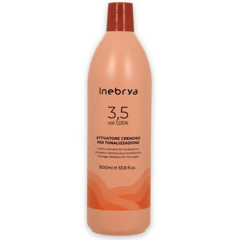 Inebrya Emulsion cream oxidant 1000ml 1,05% 3,5 vol Cremy Activator — Ossidante