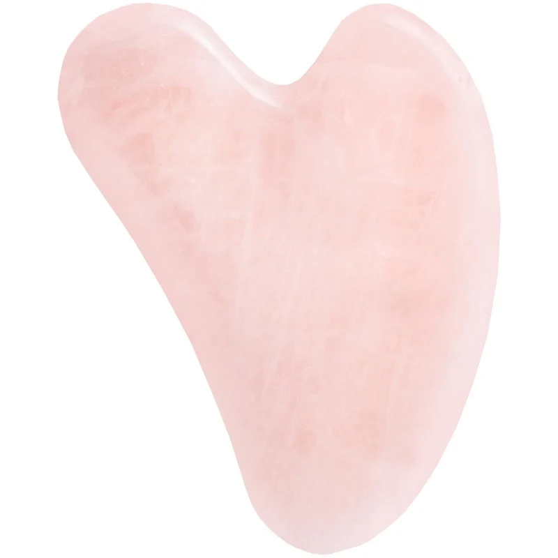 Gua sha Pietra massaggio viso Rosa — Pietra gua sha