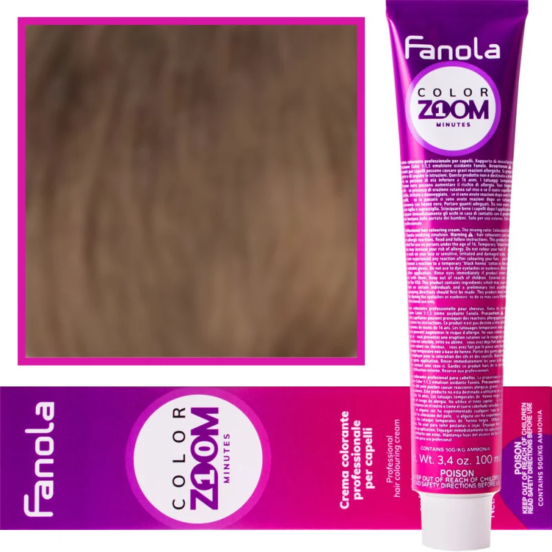 Fanola Color Zoom 100ml 7.0 Biondo — Tintura capelli