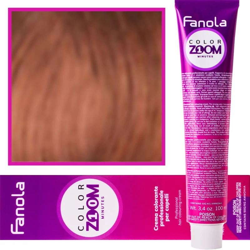 Fanola Color Zoom 100ml 7.4 Biondo ramato — Tinta per capelli