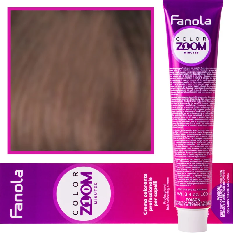 Fanola Color Zoom 100ml 7.7 Castano biondo — Tinta per capelli