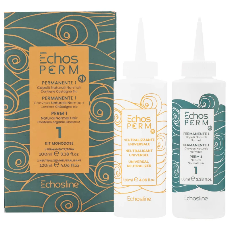 Echosline Echos Perm P1 100 ml + 120 ml — Permanente capelli