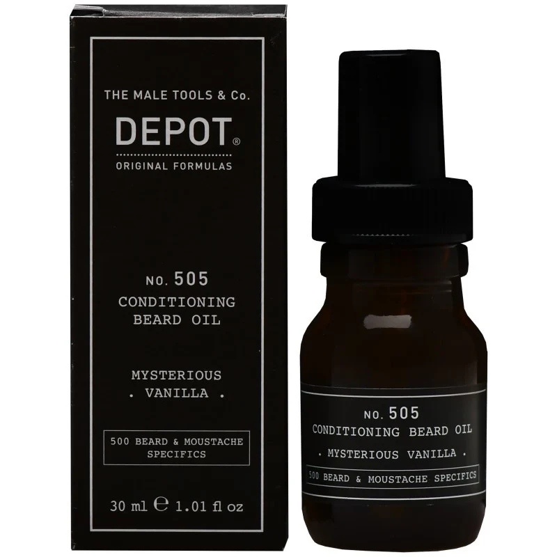 Depot NO. 505 Olio da barba Mysterio 30ml — Olio per barba