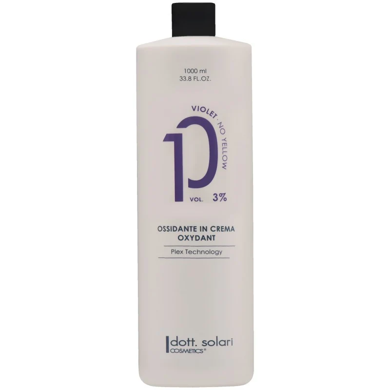 Dott.solari Ossidante 1000ml 3% VOL 10 Anti-Yellow — Ossidante capelli