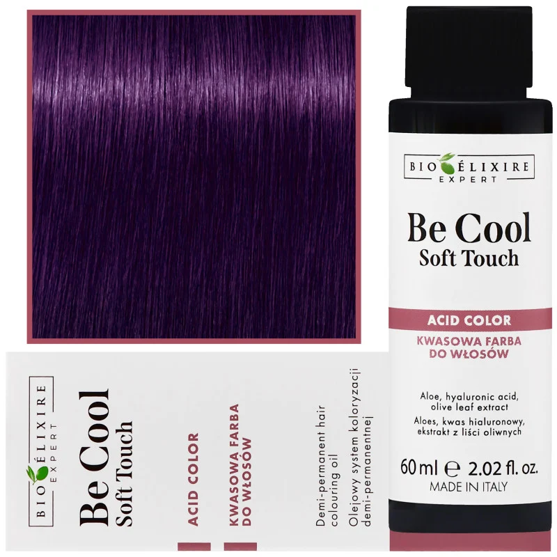 Bioélixire Be Cool Soft Touch 5.22 Jansy Intense Iris Chestnut 60ml — Tinta per capelli