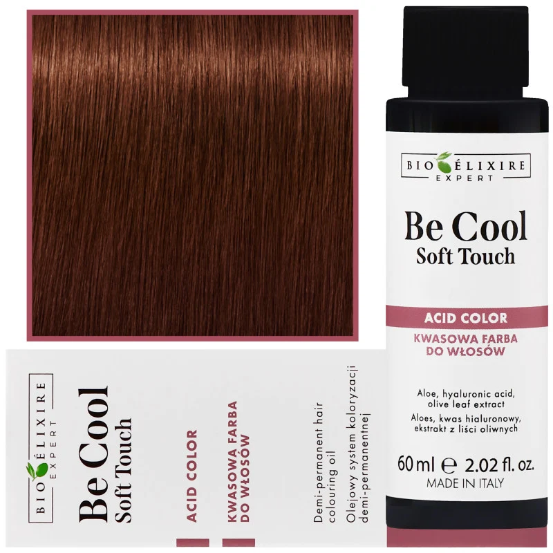 Bioélixire Be Cool Soft Touch 6.4 Biondo rame scuro 60ml — Tinta per capelli