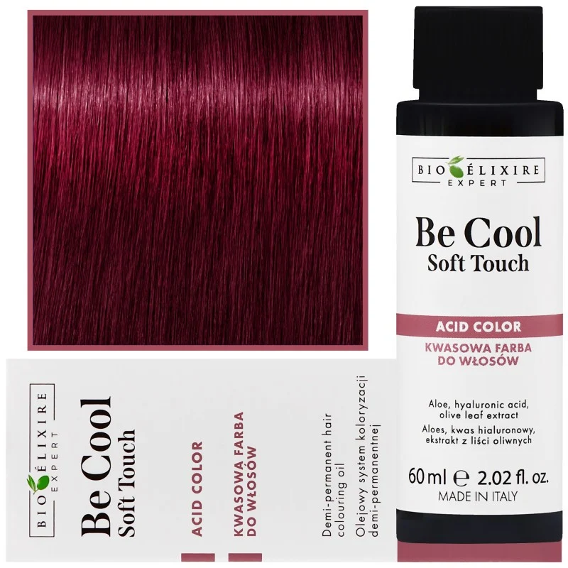 Bioélixire Be Cool Soft Touch 5.26 Rosso chiaro iris castano 60ml — Tintura per capelli