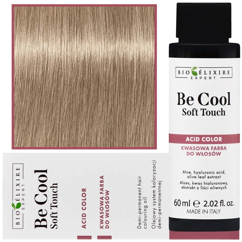 Bioélixire Be Cool Soft Touch 10.3 Biondo dorato platino 60ml — Tintura per capelli