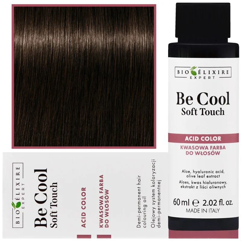 Bioélixire Be Cool Soft Touch 4.0 Castano medio 60ml — Tinta per capelli