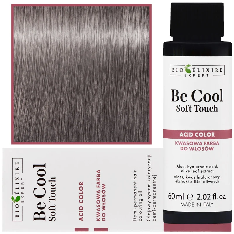 Bioélixire Be Cool Soft Touch 9.1 Biondo cenere chiarissimo 60ml — Tinta per capelli