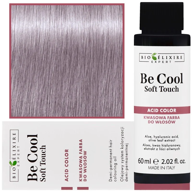 Bioélixire Be Cool Soft Touch 10.2 Biondo platino iris 60ml — Tinta per capelli