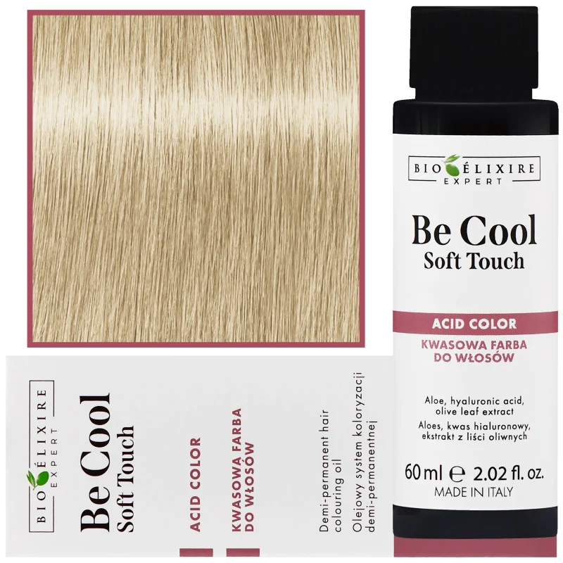 Bioélixire Be Cool Soft Touch 10.0 Biondo platino 60ml — Tinta per capelli