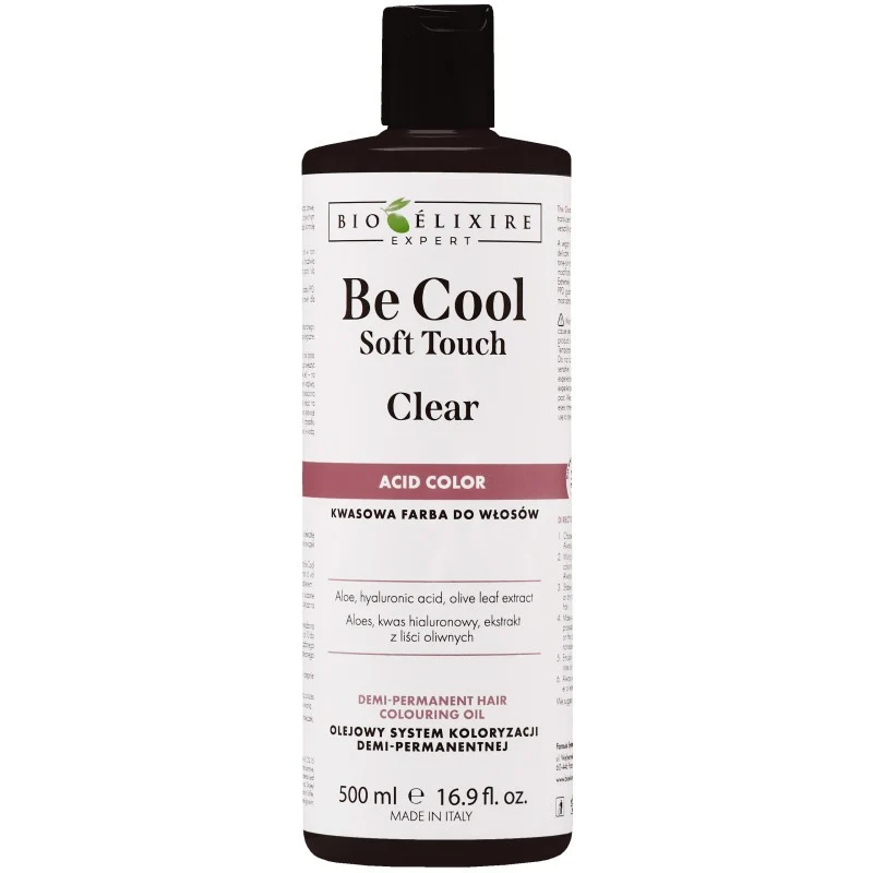 Bioélixire Be Cool Soft Touch Clear 500ml — Tinta per capelli