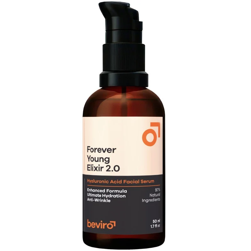 Beviro Siero viso Forever Young Elixir 2.0 acido ialuronico 50ml — Siero viso