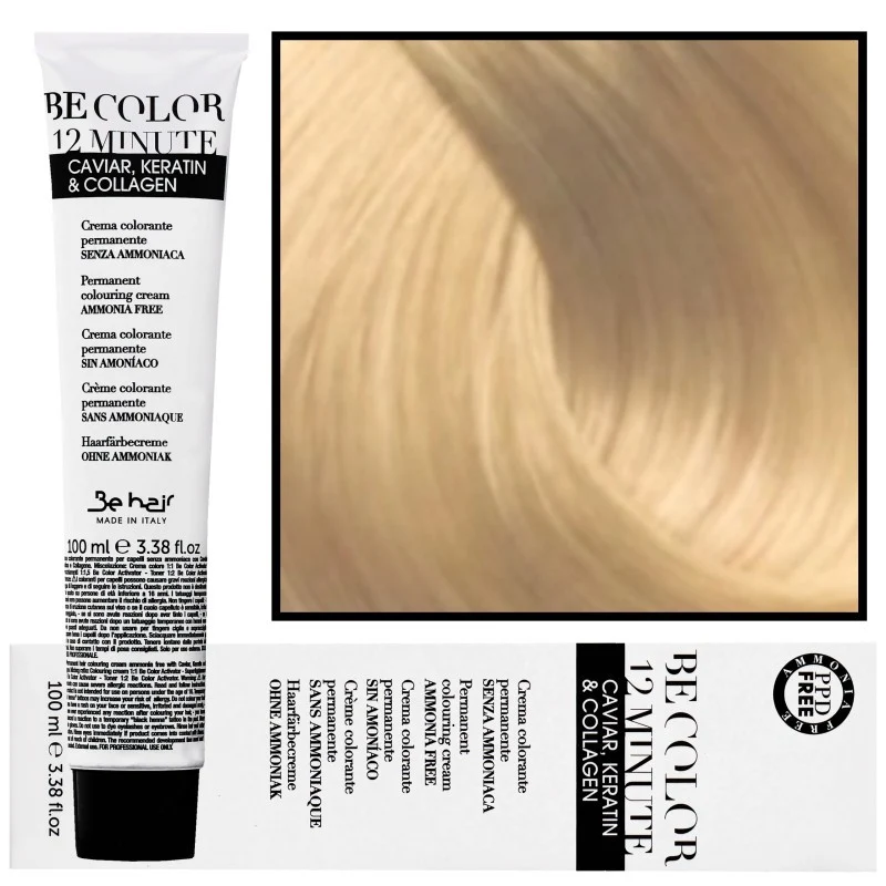Be Hair Be Color 12 minuti 100ml 11,0 Biondo Super Platino — Tinta per capelli