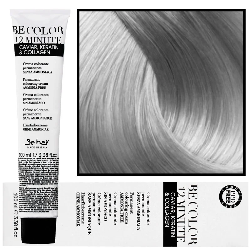 Be Hair Be Color 12 minuti 100ml Argento — Tinta per capelli