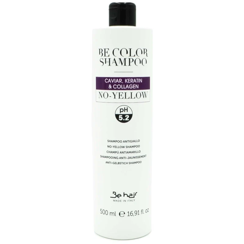 Be Hair Be Color No Yellow Shampoo 500 ml — Shampoo